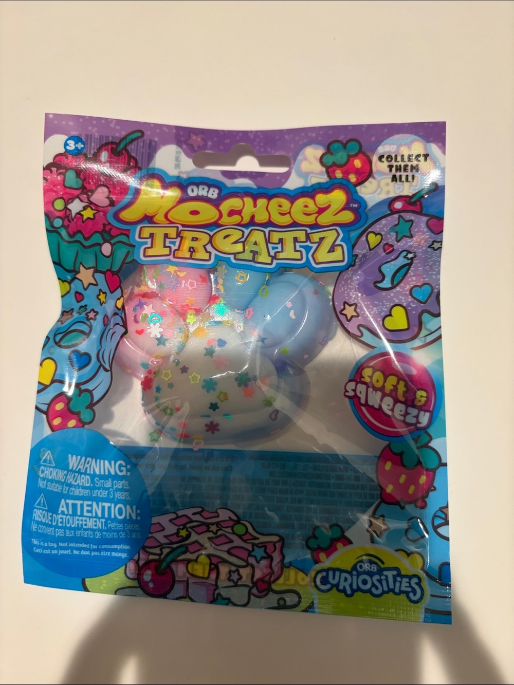 Taba Squishy Food Treats Sensory Stress Balls ORB Mocheez Treatz *NEW* paw